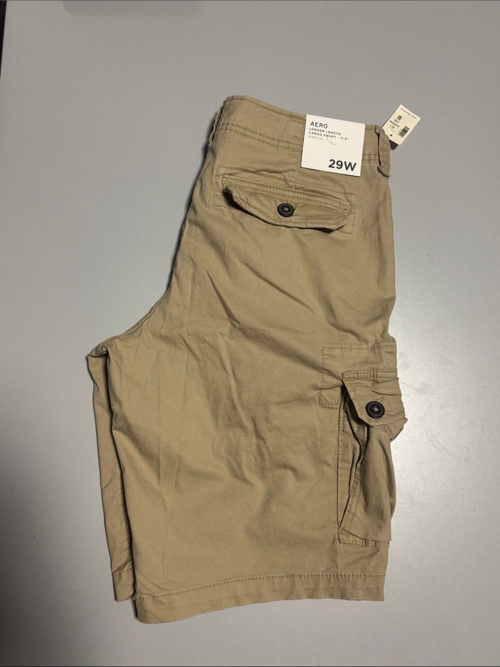 Aeropostale Tan Cargo Shorts for Men